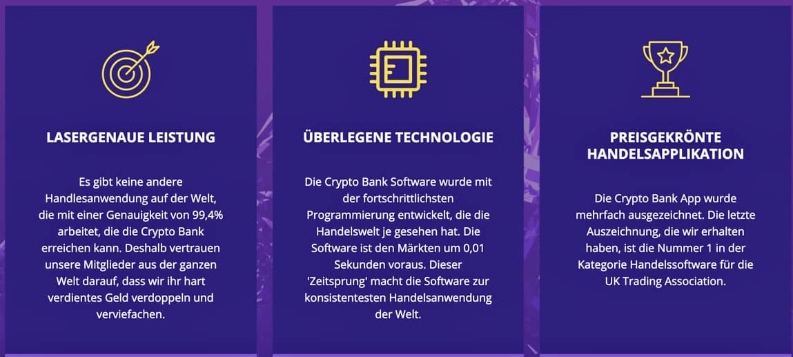 Crypto Bank Technologie